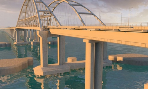 Строители собирают ключевые элементы Керченского моста