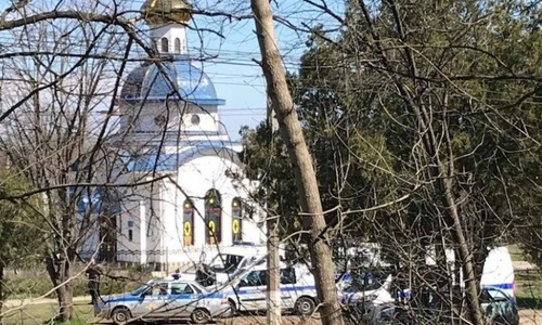 В церкви возле аэропорта Симферополя нашли бомбу