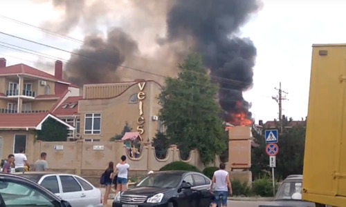 Хозяина пансионата в Евпатории оштрафовали за пожар