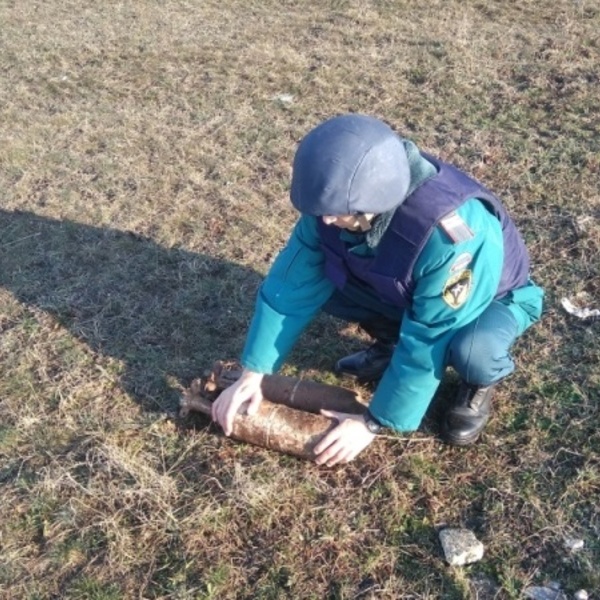 В Керчи и Феодосии нашли пять боеприпасов
